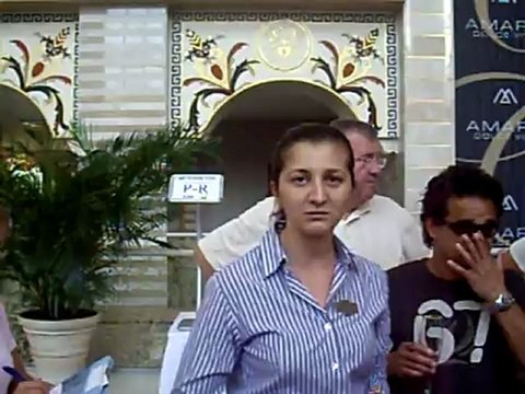 Hotel Amara Dolce Vita Halle Reception Luxushotel bei Kemer