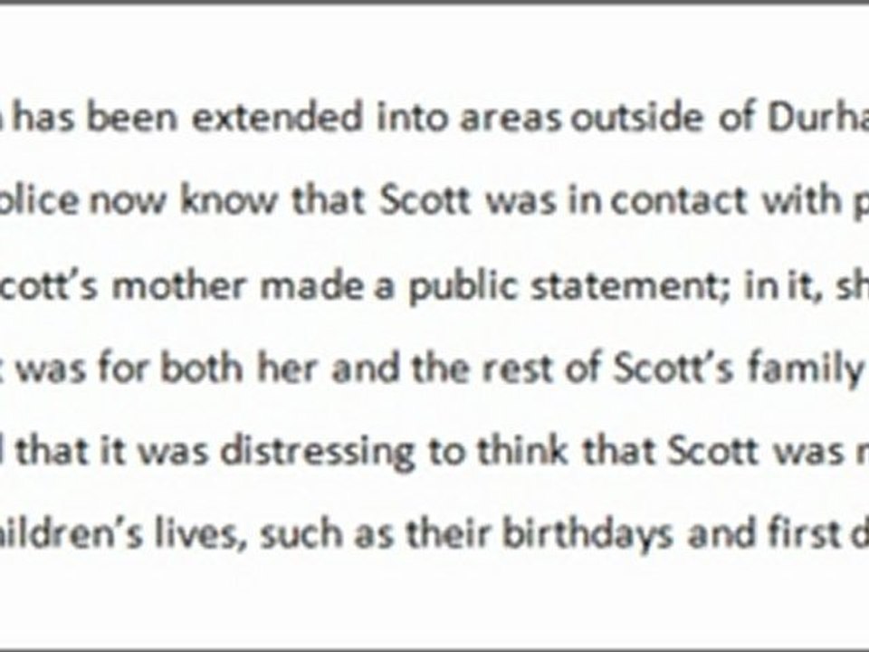 Police in Cleveland issue appeal for missing man by Hannay Associates