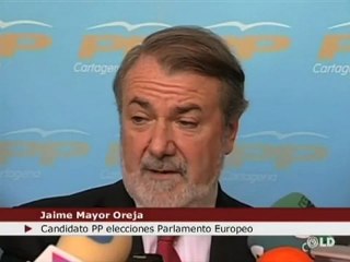 Mayor: "Las europeas son el primer test nacional sobre la crisis"