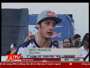 ANTÐ - Trình diễn mô tô mạo hiểm tại Ấn Độ