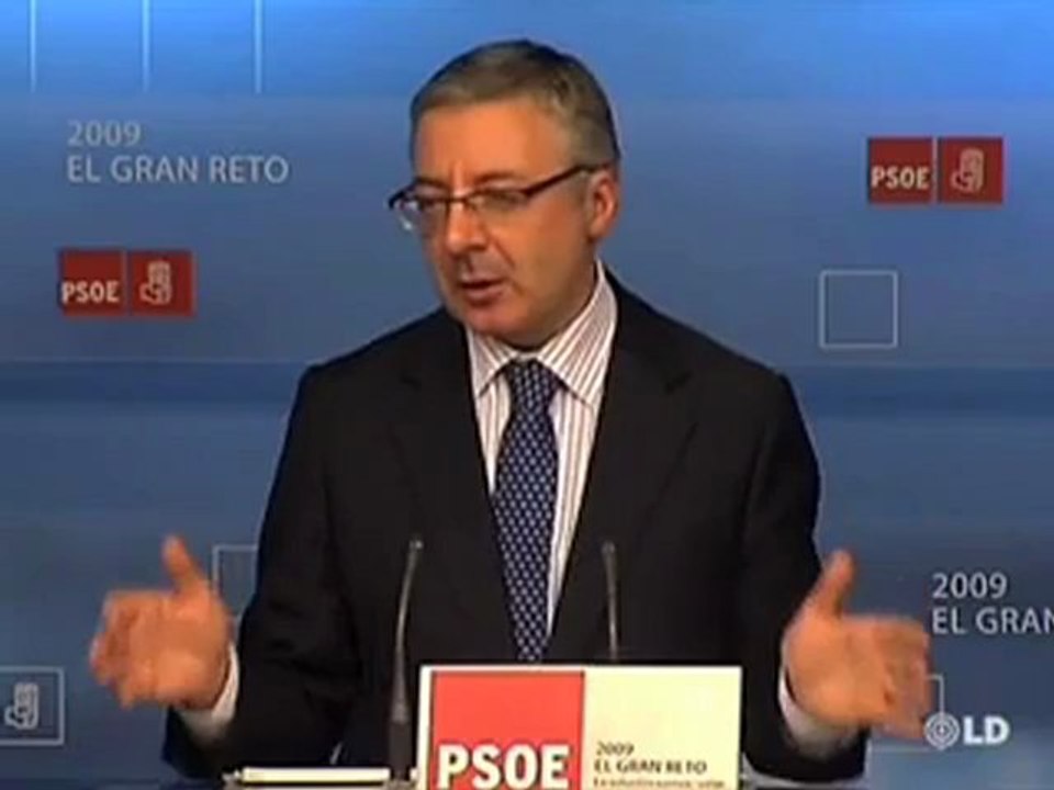 Blanco acusa al PP de generar social en torno a la economía
