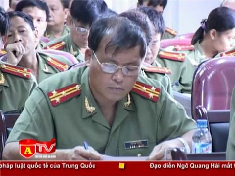 ANTÐ - Xây dựng lực lượng khối công an các quận huyện, thị xã