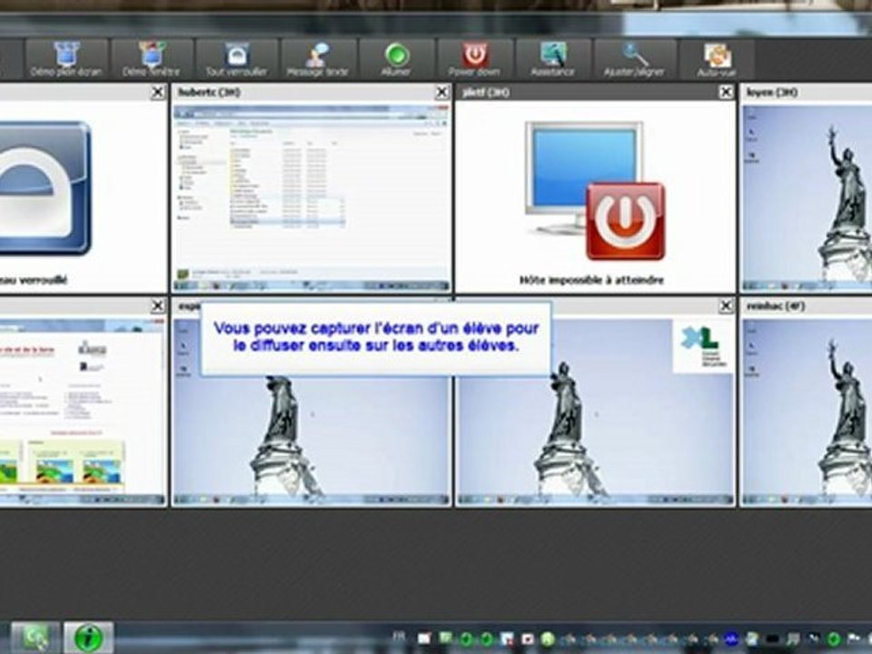 Surveiller une classe avec Italc
