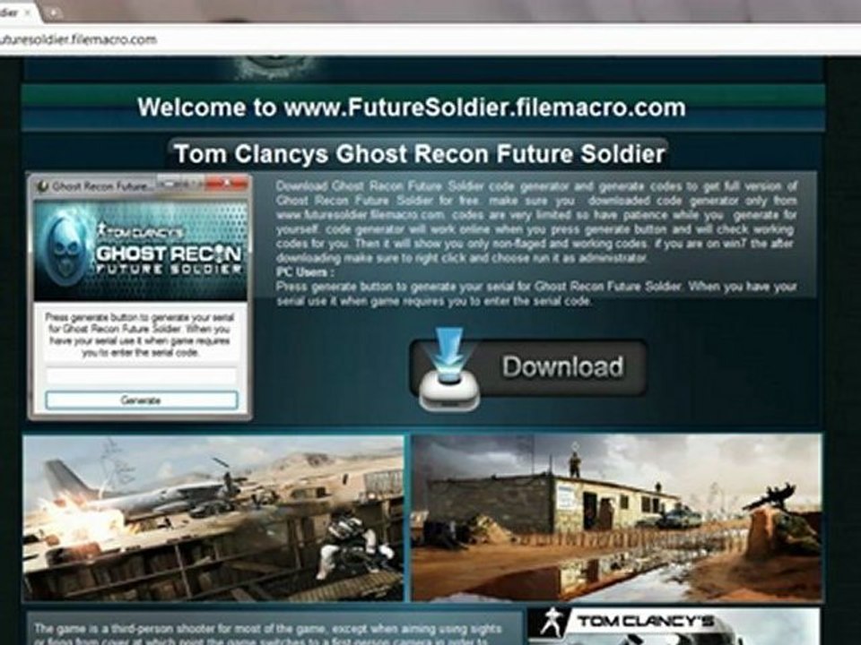 Ghost Recon Future Soldier Keygen