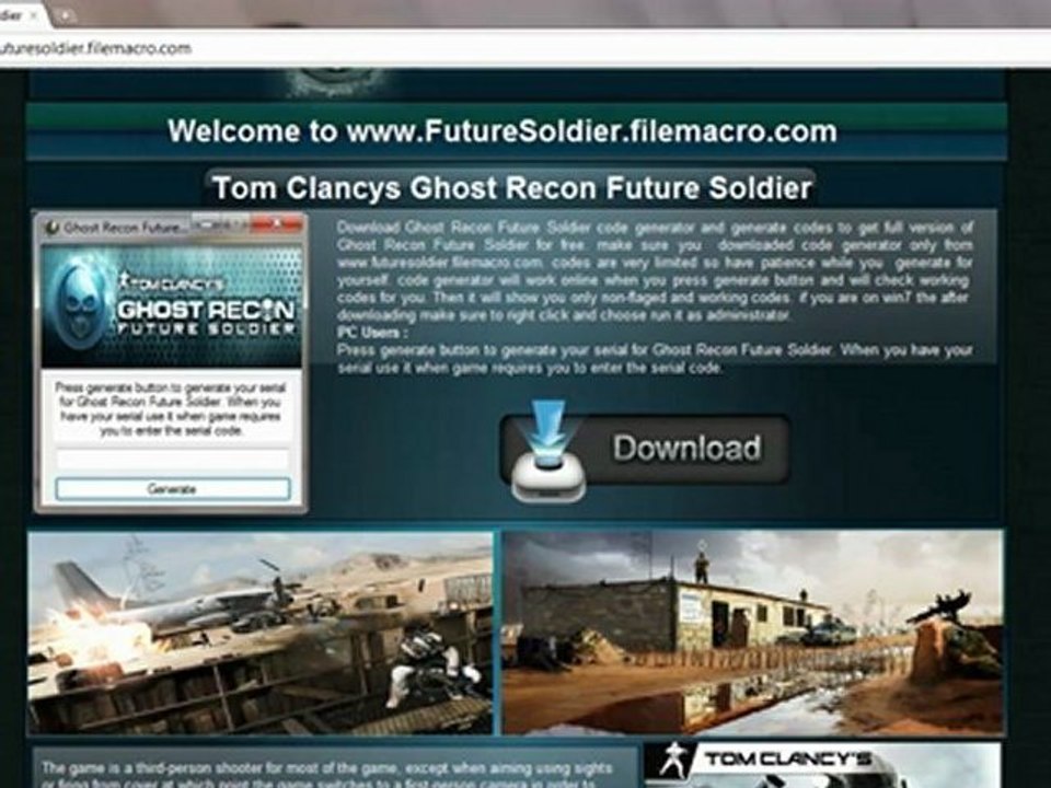 Ghost Recon Future Soldier Cd Key