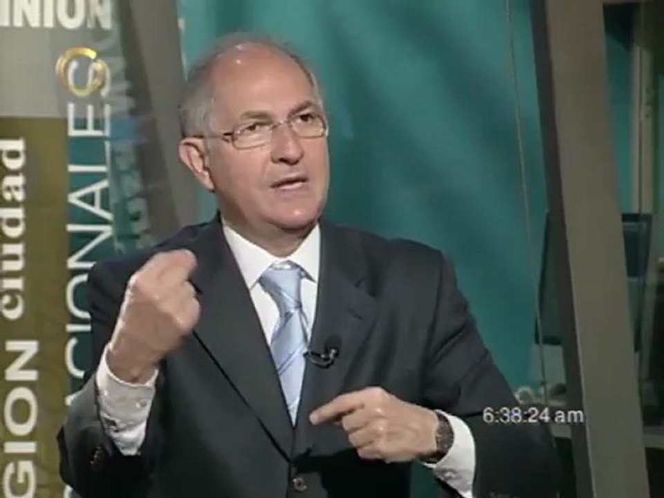 Ledezma: Capriles se propone devolverle la paz y la gobernabilidad a Caracas