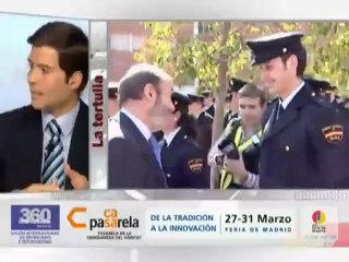 La posible huelga de la Policía y la Guardia Civil en La Tertulia 31/03/09