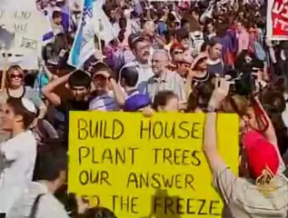 احتجاج المستوطنيين على بحث تجميد الاستيطان