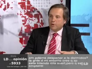 Antonio Miguel Carmona en La Tertulia - 31/03/09