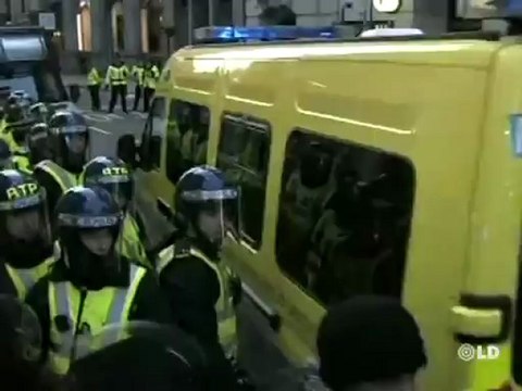 Siguen las protestas anti-sistema en Londres