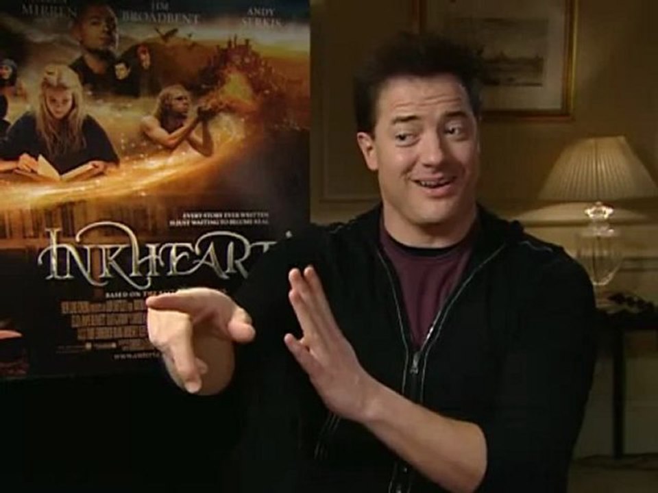 Brendan Fraser Talks Inkheart