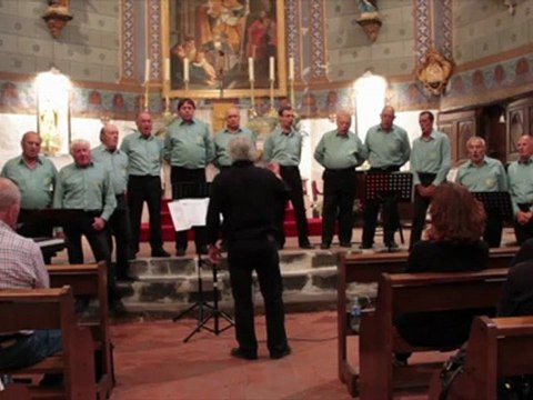 canto verdoun concert de Colmars les Alpes juillet ,2012