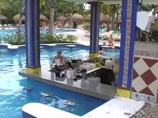 Download Video: Riu Yucatan Riu Hotels Playa del Carmen, Strand Yucatan  Cancun Bilder Video www.Fella.de