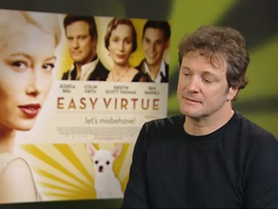 Colin Firth talks Easy Virtue