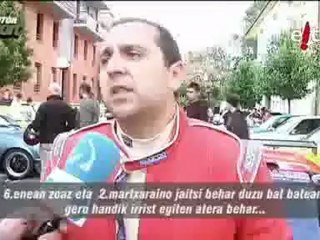 Ander Vilariño 2010eko txapelduna. VIII. San Migel Rallysprinta.  Motor sport