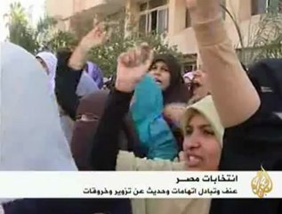 الإنتخابات المصرية تبادل اتهامات وحديث عن تزوير