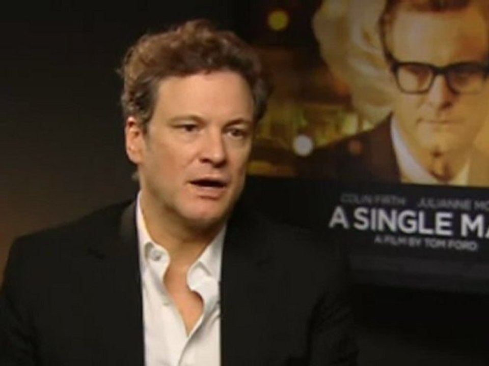 Colin Firth On A Single Man
