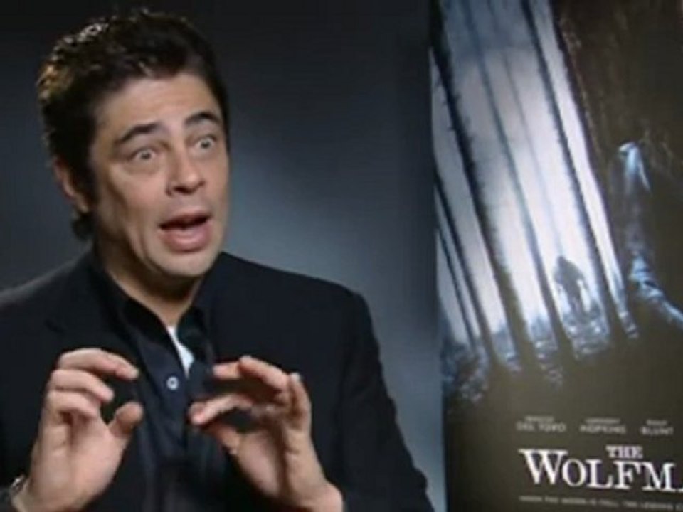 Benicio del Toro On The Wolfman
