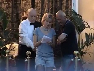 Naomi Watts on set in Croatia, as Princess Diana