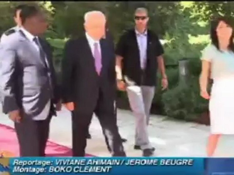 Audience avec S.E.M. Shimon PERES en Israel