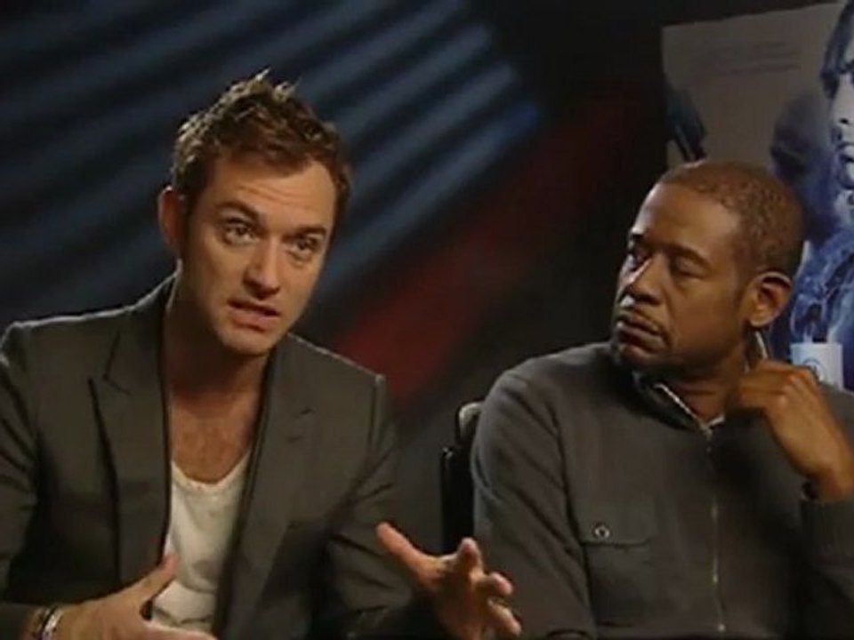 Jude Law And Forest Whitaker Talk Repo Men