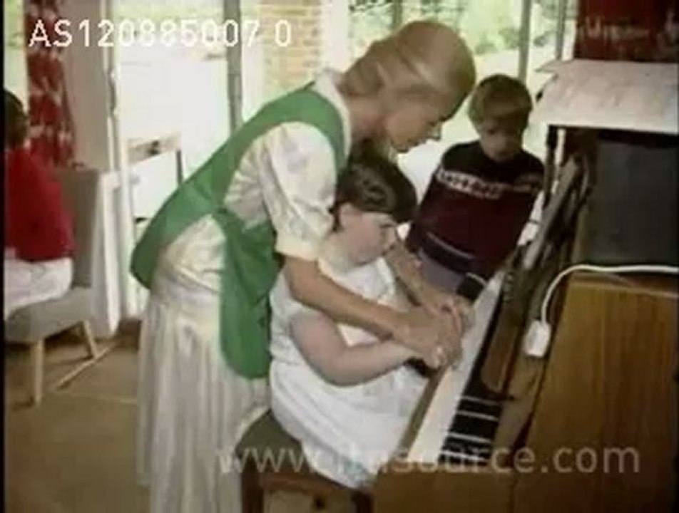 The Duchess of Kent at Helen House 1985