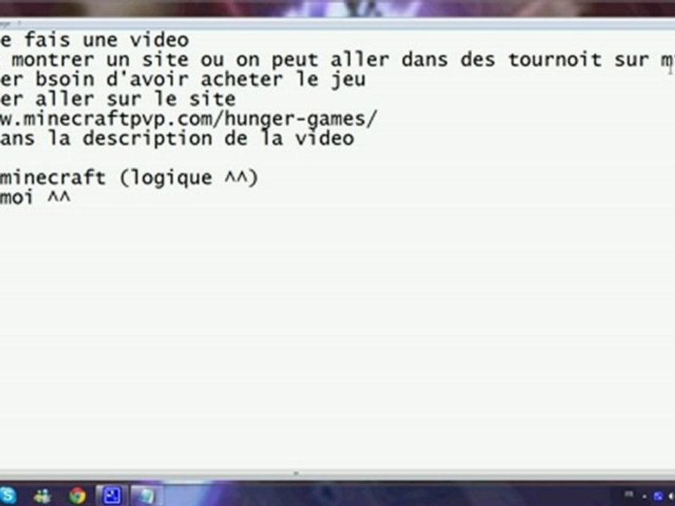 [tuto] minecraft tournoi multi