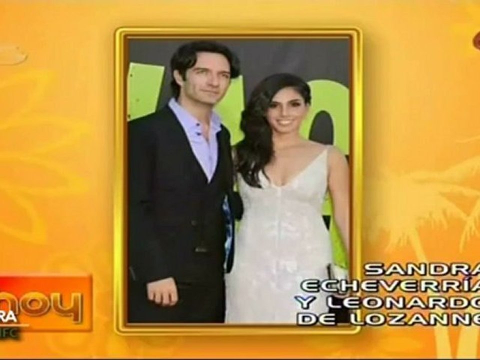 La elegancia de Sandra Echeverria Tema en HOY