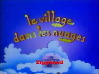 Le village dans les nuages .générique .