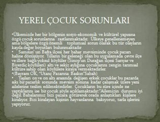 DEZAVANTAJLI  ve RİSK ALTINDAKİ ÇOCUKLAR