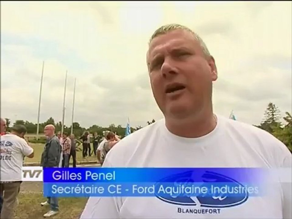 Ford Blanquefort le 04.07.2012