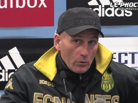 Présentation d'Elie Baup, nouvel entraîneur de l'OM