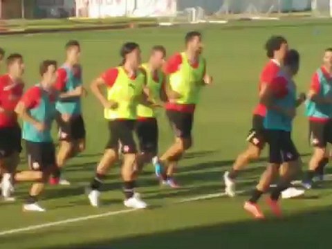 Πρώτη προπόνηση στο Ρέντη για τη σεζόν 2012-13