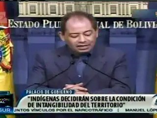 Gobierno boliviano destaca diálogo con líderes del TIPNIS