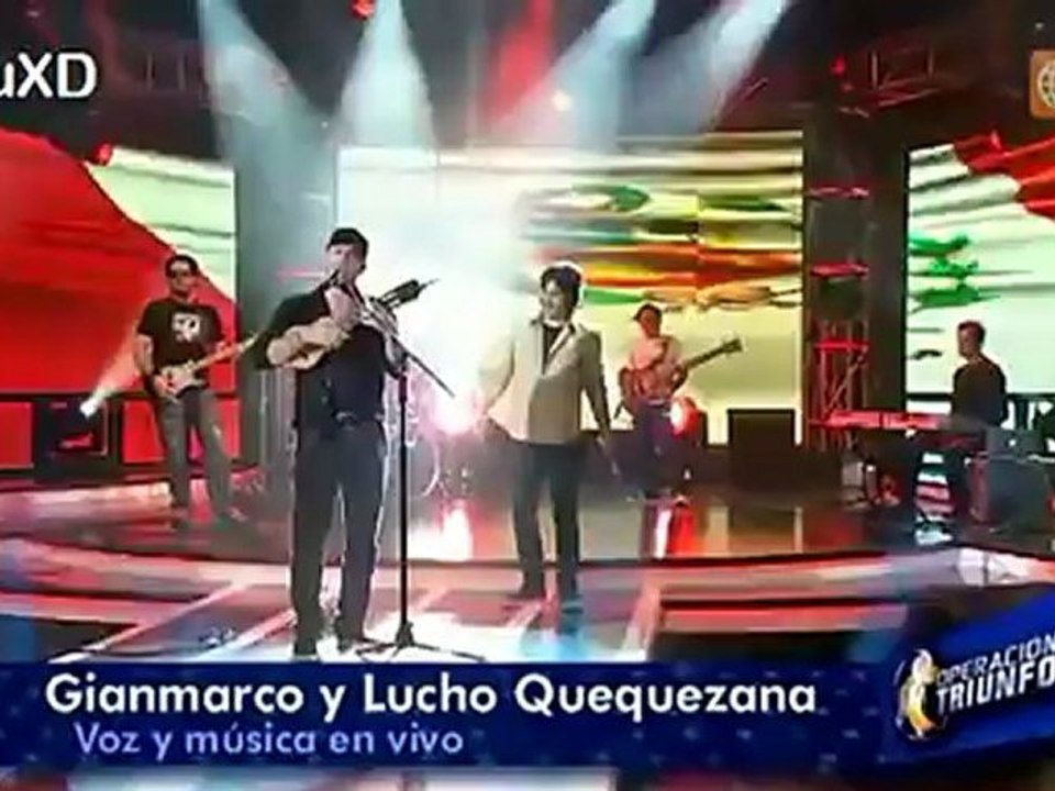 Gianmarco y Lucho Quequezana tocan juntos en Operacion Triunfo Perú - Ingrid Yrivarren