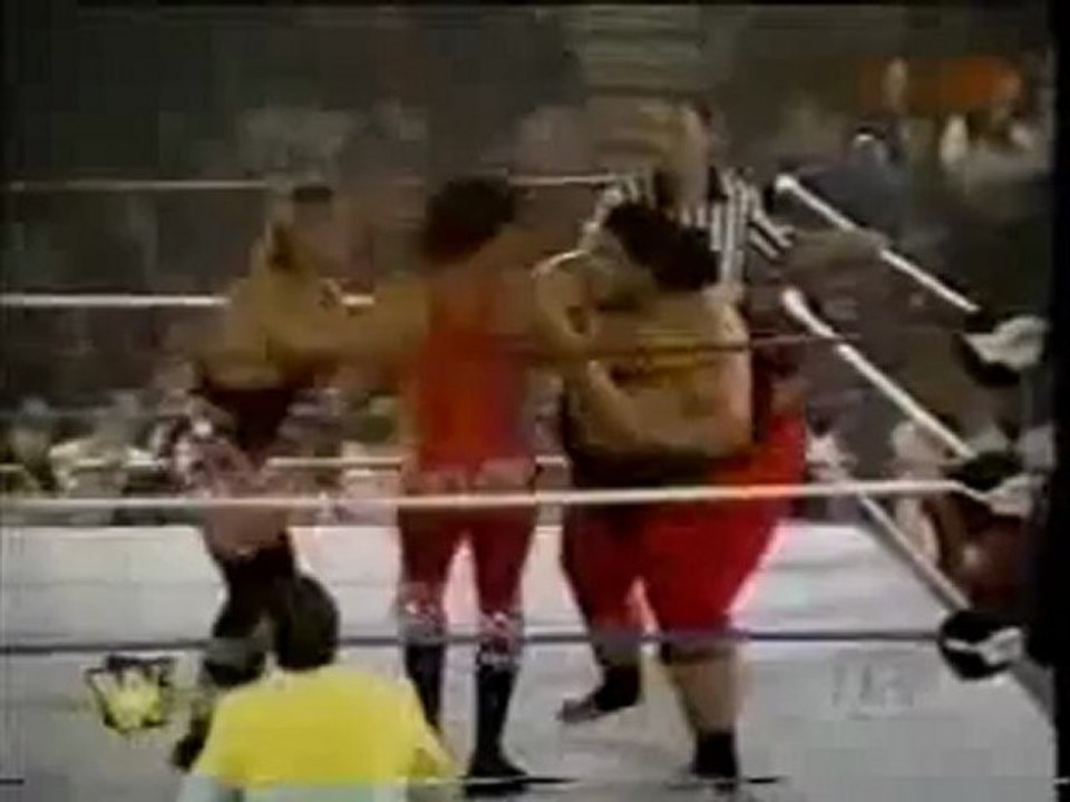 Owen Hart and Yokozuna vs Bob Holly and 123 Kid part 2