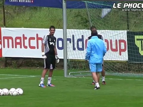 L'OM prend ses quartiers à Crans-Montana