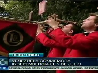 Venezuela celebra su Independencia en Londres