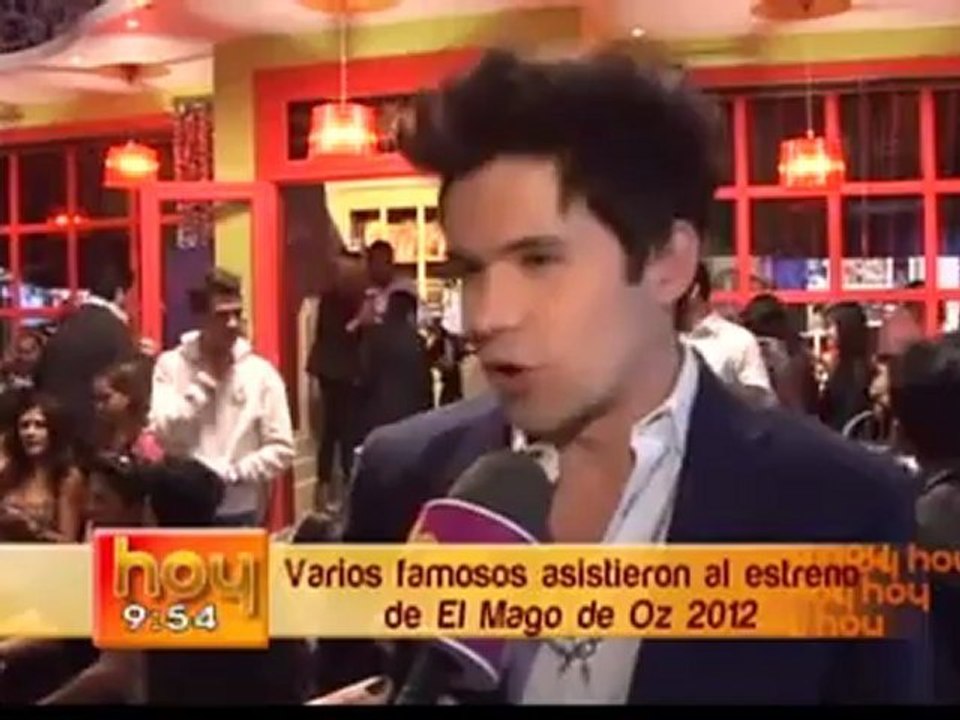 Famososenelestrenode'El MagodeOz'