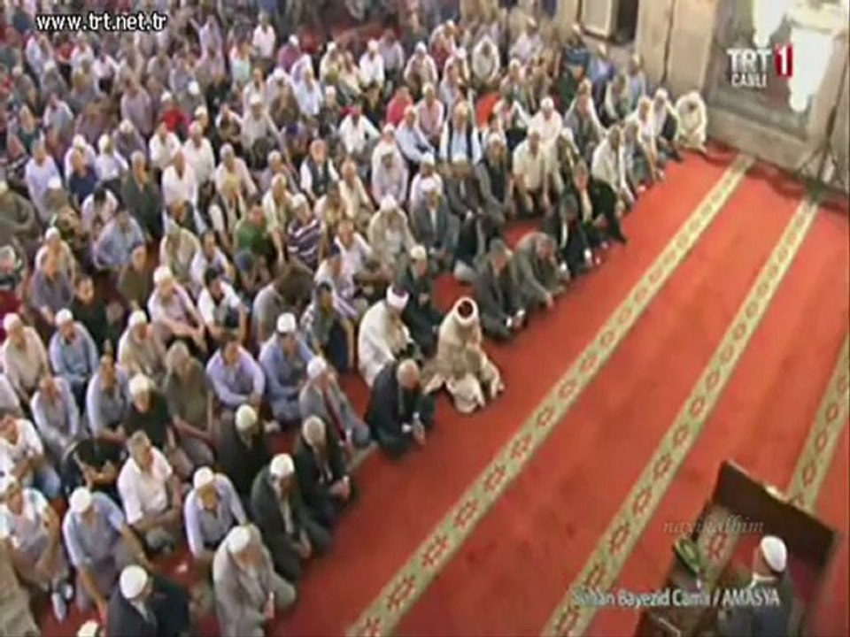 Söyleşirken Abdullah Yiğit Berat kandili 2012 Amasya TRT