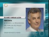 Álvaro Vargas Llosa: Foro de Sao Paulo es 