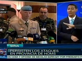 Gobierno sirio ratifica compromiso con plan de paz