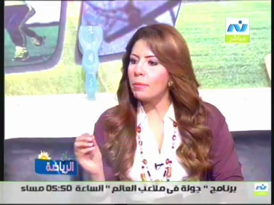 حوار  حسن خلف الله مع الاعلاميه سها ابراهيم فى صباح الرياضه