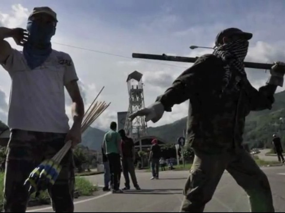 Resistencia minera n' Asturies 2012.//by Leorrojo