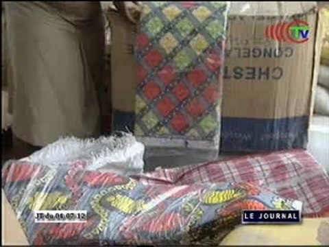 Des kits de vivres et non vivres pour les congolais sinistrés hébergés à la cité des 17