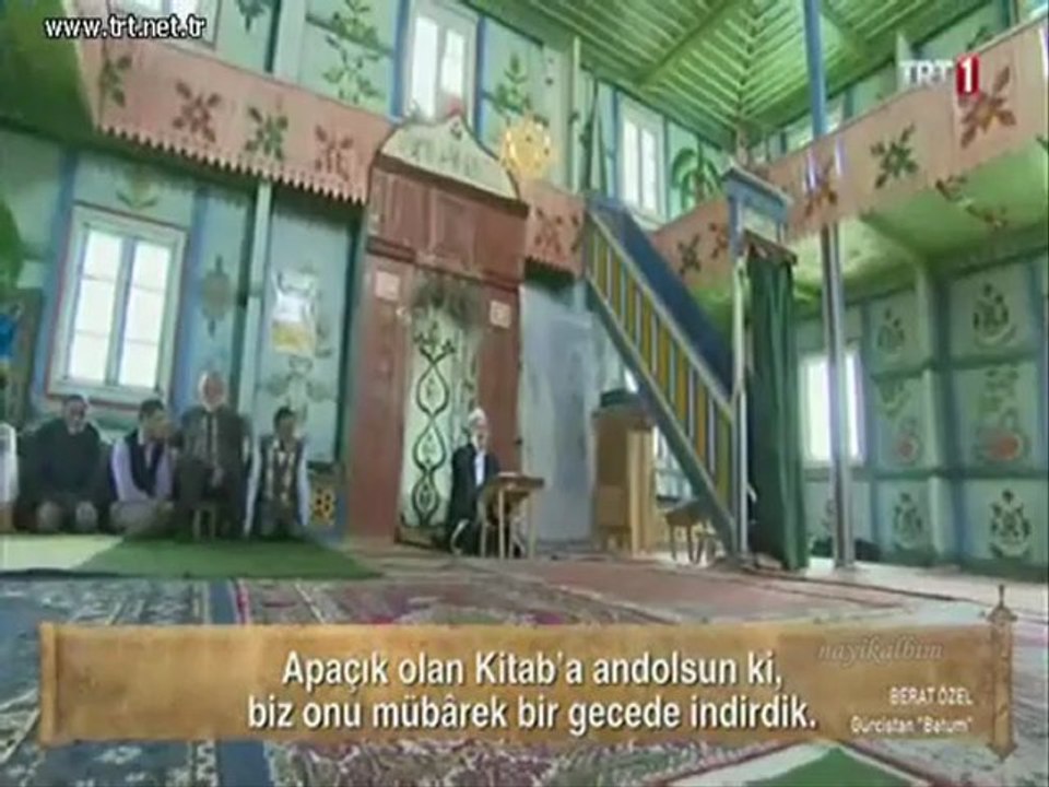 1 Murat Gökşen Mustafa Yıldız Kur'an Berat kandili 2012 Gürcistan TRT