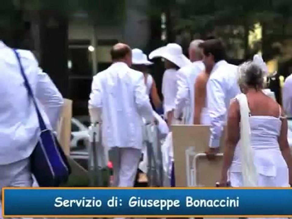 Cena in bianco: giro del mondo da Parigi a Roma