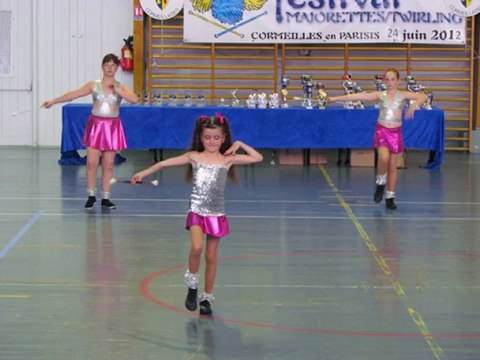 festival de twirling majorette à cormeille en parisis. juin 2012