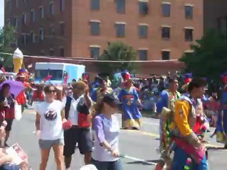 Danse d'Amérique du Sud - Parade du 4 Juillet - Fairfax VA USA