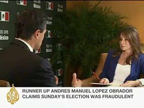 Lucia Newman speaks to Enrique Pena Nieto